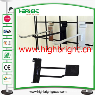 Metal Wire Rack Display J-Hook for Wire Mesh Shelf